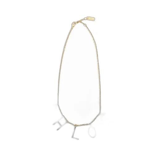 Letter Logo Necklace