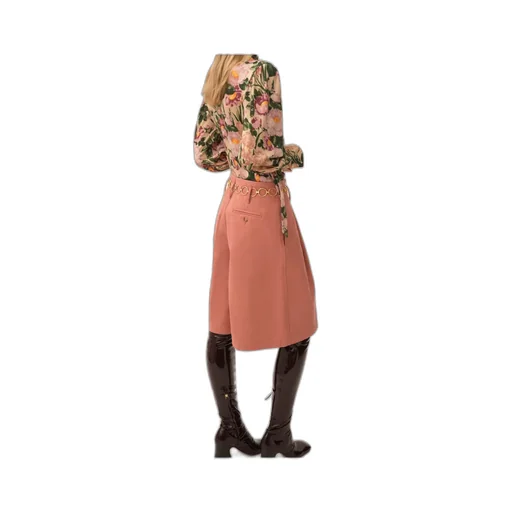 Floral-Print Blouse