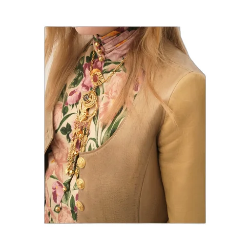 Floral-Print Blouse