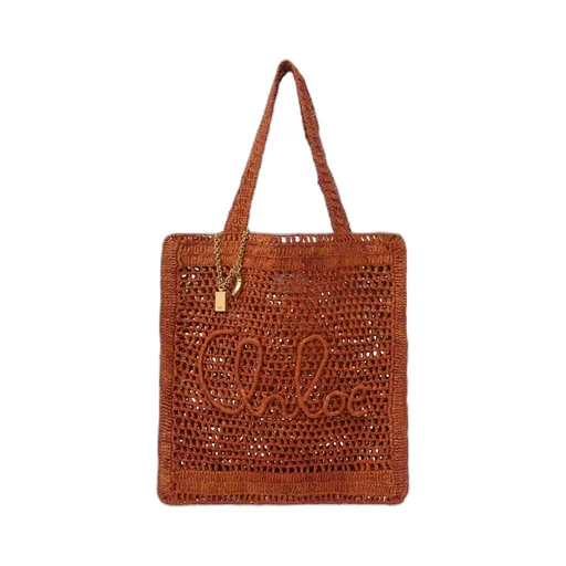 Summer Banana Logo-Detailed Tote Bag