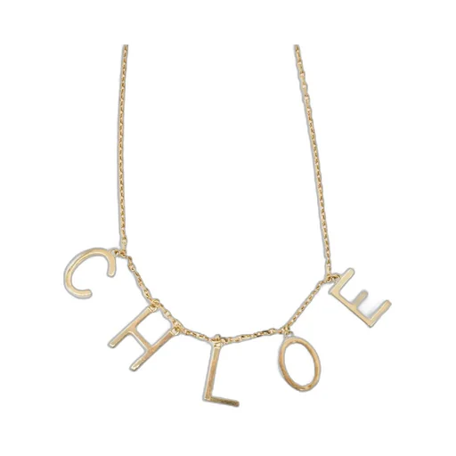 Letter Logo Necklace