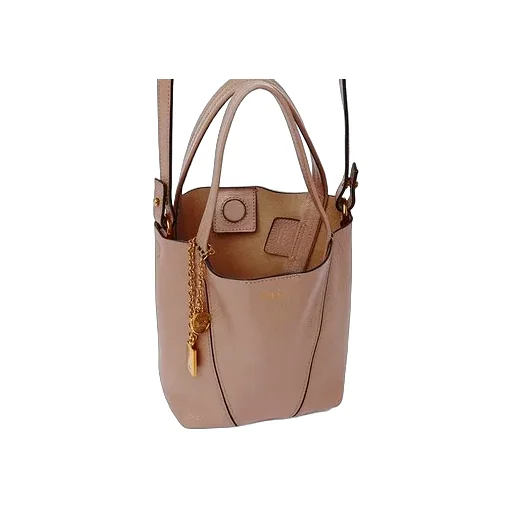 Spin Logo Printed Small Top Handle Bag