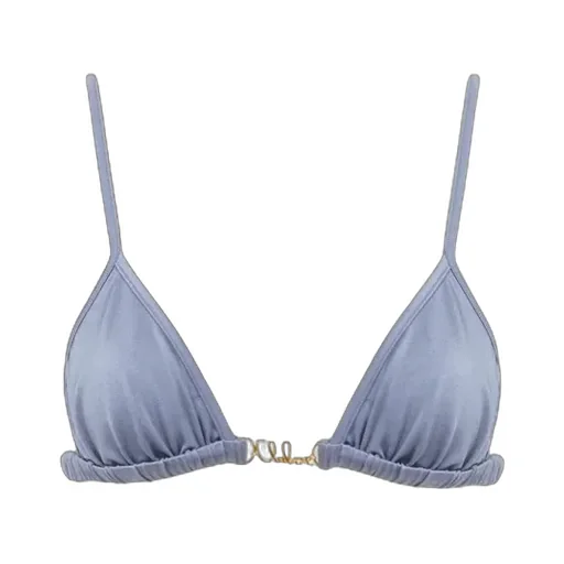 Logo Plaque Triangle Bikini Top