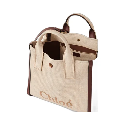 Logo Detailed Tote Bag