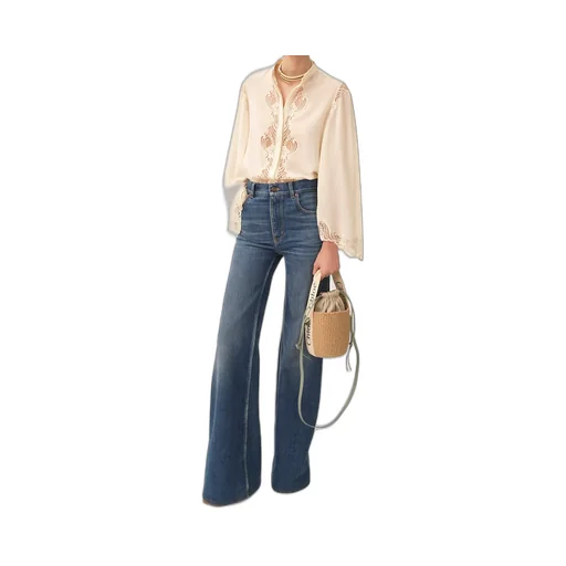 Woody Drawstring Small Basket Bag