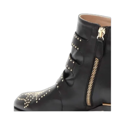 Susanna Studded Heeled Ankle Boots