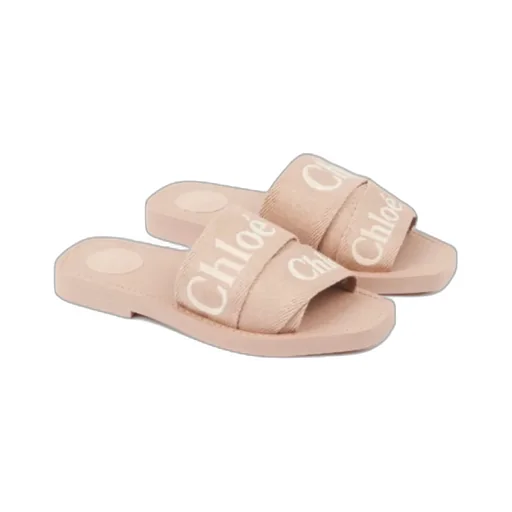 Woody Logo Detailed Sandals