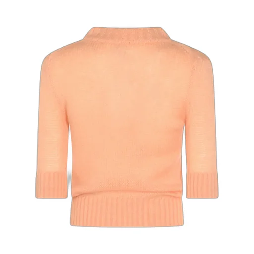 Elbow-Sleeved Logo Sweater