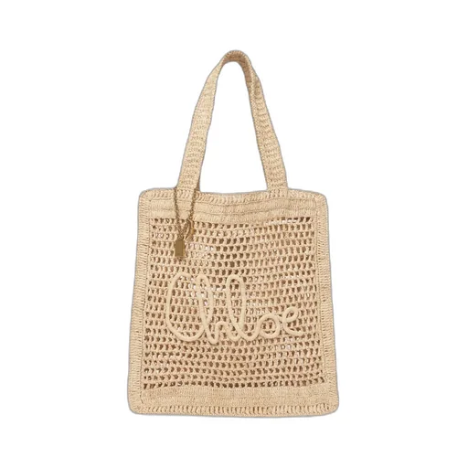 Summer Banana Logo-Detailed Tote Bag