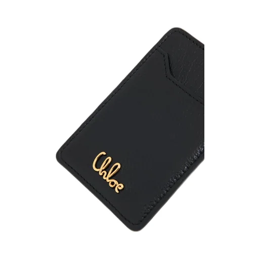 Iconic Leather-Plaque Cardholder