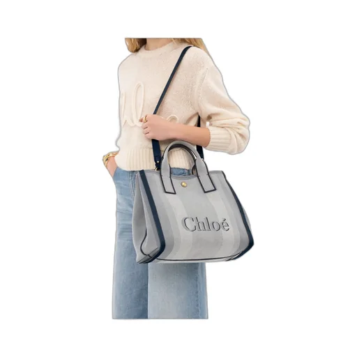 Carry Logo Detailed Large Tote Bag
