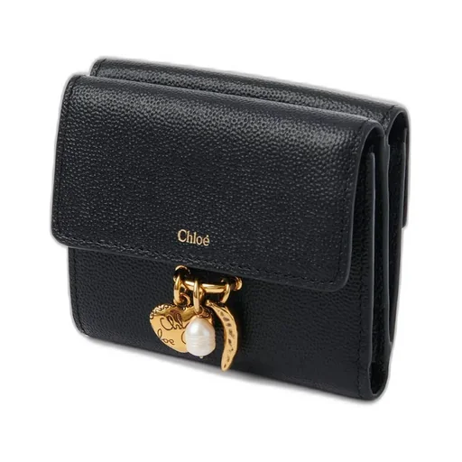 Small Chloé Charms Tri-Fold Wallet