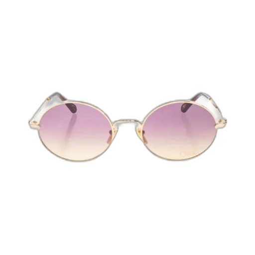 Round-Frame Sunglasses