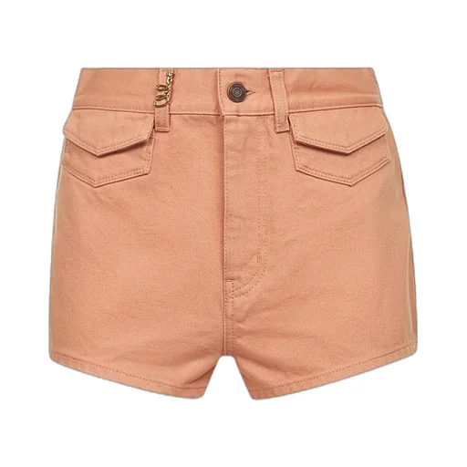 High-Waisted Denim Shorts