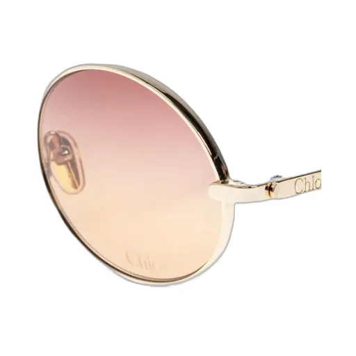Oval-Frame Sunglasses