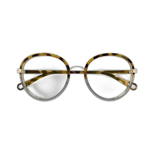 Round Frame Gradient Glasses