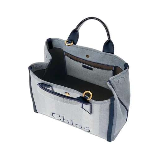 Carry Logo Detailed Large Tote Bag