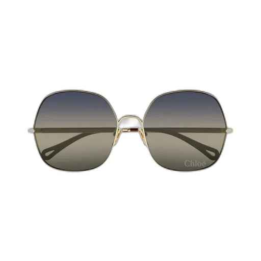 Geometric Frame Sunglasses