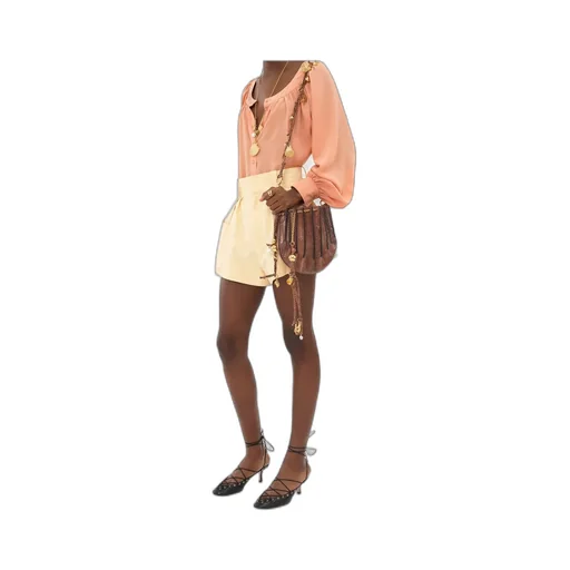 Round Neck Buttoned Shirt