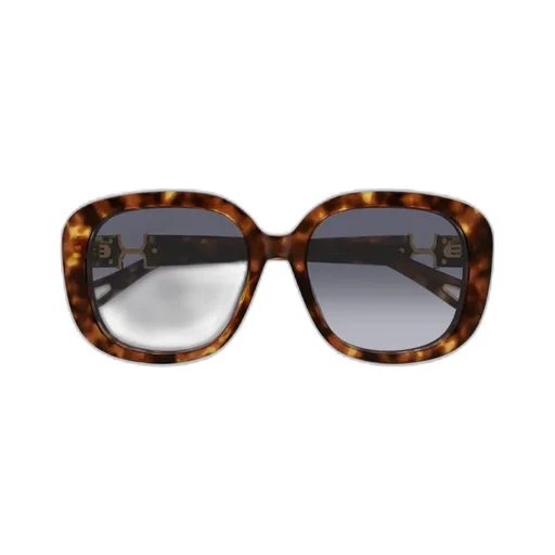 Oval-Frame Sunglasses