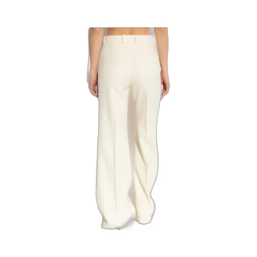 Front Pleat Wide-Leg Pants