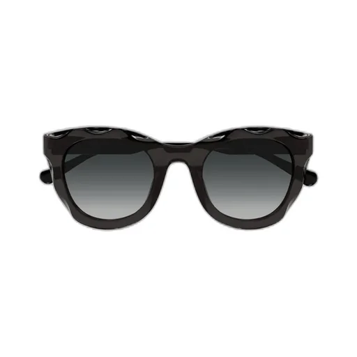 Oval-Frame Sunglasses