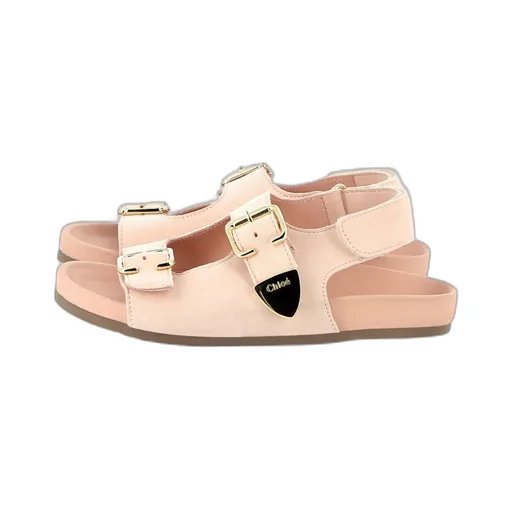 Open-Toed Flat Sandals