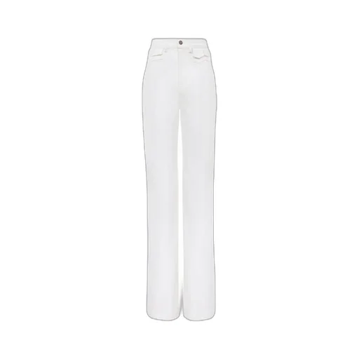 High-Waisted Flared Jeans