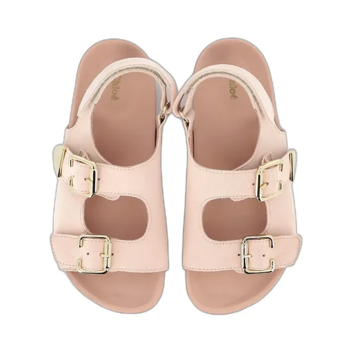 Open-Toed Flat Sandals