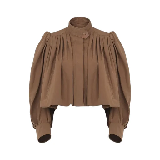 Gathered Boule Jacket