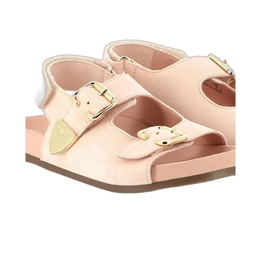 Open-Toed Flat Sandals
