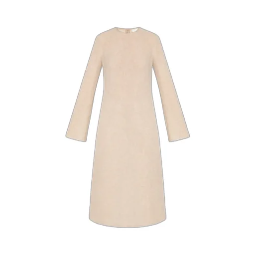 Flame-Sleeve Dress
