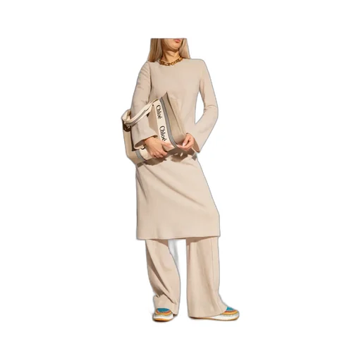 Flame-Sleeve Dress