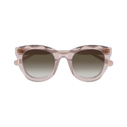 Oval-Frame Sunglasses
