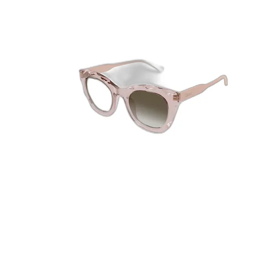 Oval-Frame Sunglasses