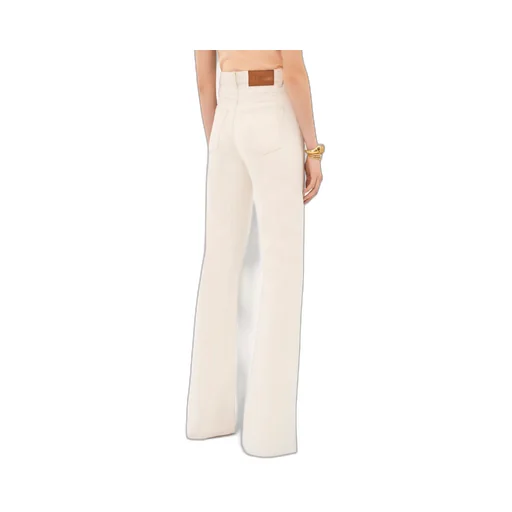 High-Waisted Flared Jeans