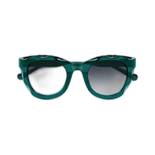 Oval-Frame Sunglasses