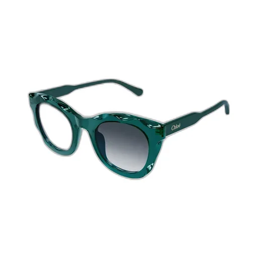 Oval-Frame Sunglasses