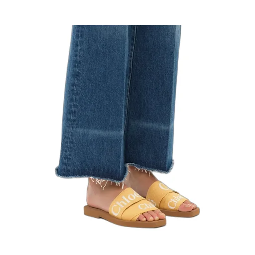 Woody Open Toe Slip-On Slides