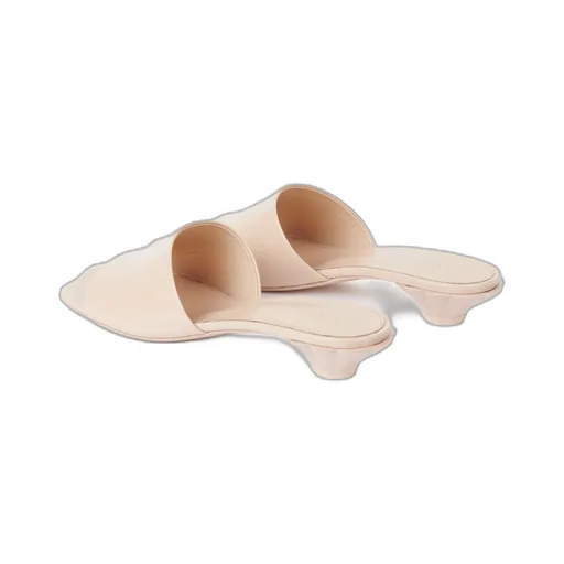 Flower Open-Toe Mules