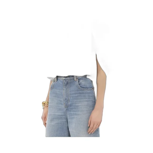 Puff-Sleeved Pleated Blouse