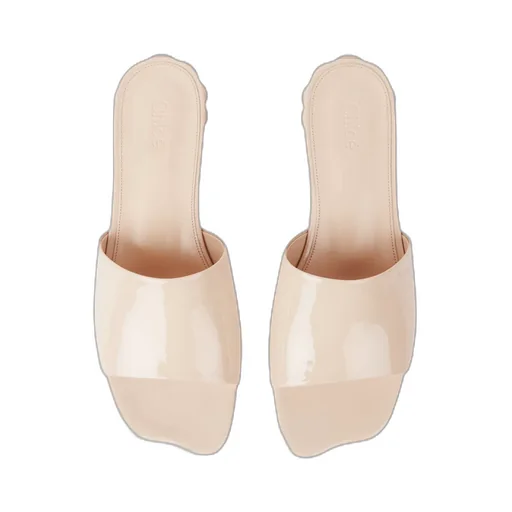 Flower Open-Toe Mules