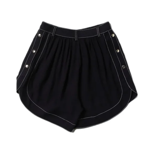 Contrast-Stitched Shorts