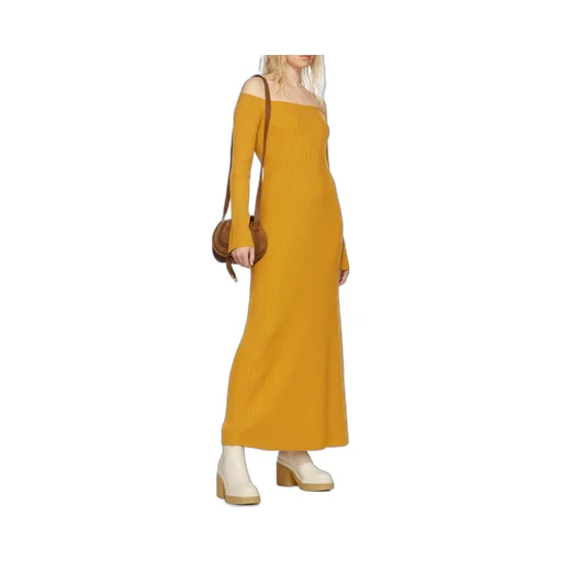 Crewneck Knitted Dress