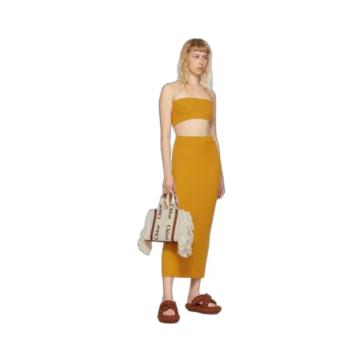 Rib Knitted Tube Top