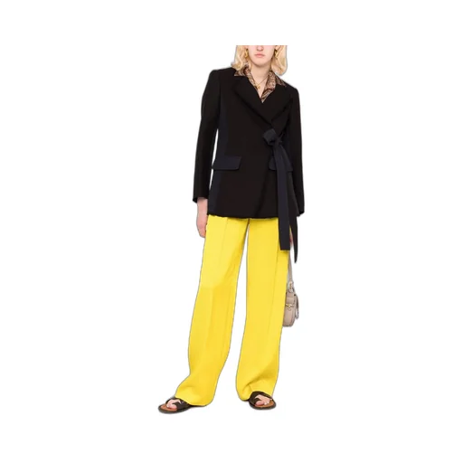 Wraparound Panelled Blazer