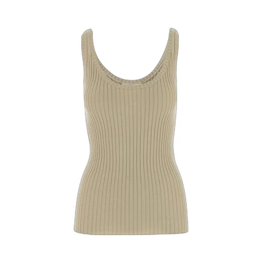 Round Neck Knitted Vest