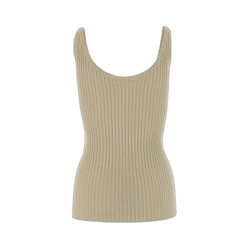 Round Neck Knitted Vest
