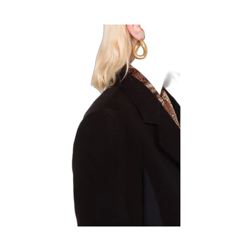 Wraparound Panelled Blazer