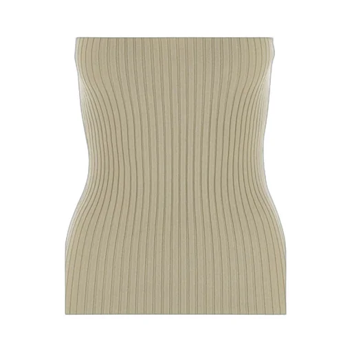 Round Neck Knitted Vest